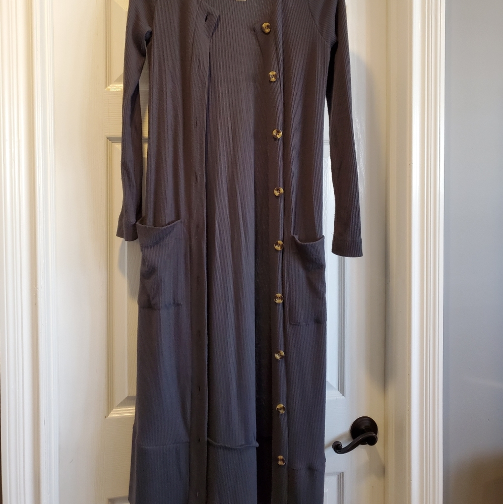 Ribbed duster - Picture 2 of 2